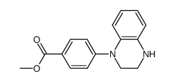 methyl 4-(3,4-dihydroquinoxalin-1(2H)-yl)benzoate结构式
