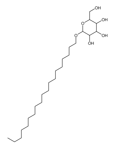 nonadecyl D-glucoside结构式
