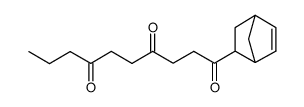 1-(Bicyclo<2.2.1>hept-5-en-2-yl)-1,4,7-decantrion Structure