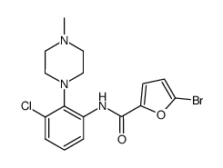 5-bromo-N-[3-chloro-2-(4-methylpiperazin-1-yl)phenyl]furan-2-carboxamide picture
