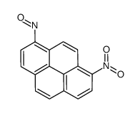 1-Nitro-8-nitrosopyrene结构式