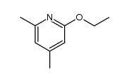 2-ethoxy-4,6-dimethyl-pyridine结构式