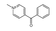 (1-methylpyridin-1-ium-4-yl)-phenylmethanone结构式