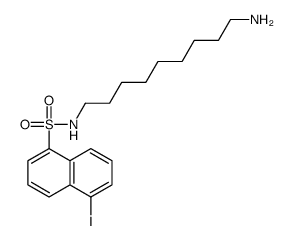 N-(9-aminononyl)-5-iodonaphthalene-1-sulfonamide Structure