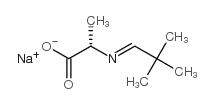 (S)-2-[2,2-二甲基亚丙基-(e)-氨基]-丙酸钠结构式