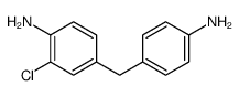 4-[(4-aminophenyl)methyl]-2-chloroaniline结构式