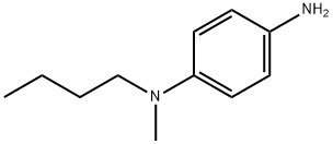 N1-丁基-N1-甲基苯-1,4-二胺结构式