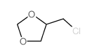 1,3-Dioxolane,4-(chloromethyl)- Structure