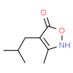 5(2H)-Isoxazolone,3-methyl-4-(2-methylpropyl)-(9CI)结构式