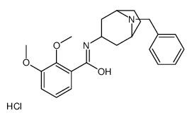 N-(8-benzyl-8-azabicyclo[3.2.1]octan-3-yl)-2,3-dimethoxybenzamide,hydrochloride结构式