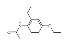 p-Acetophenetidide, 2-ethyl- (6CI)结构式
