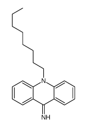 10-octylacridin-9-imine结构式