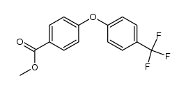 methyl 4-(4-(trifluoromethyl)phenoxy)benzoate Structure