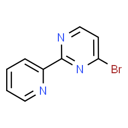 4-Bromo-2-(pyridin-2-yl)pyrimidine Structure