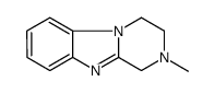Pyrazino[1,2-a]benzimidazole, 1,2,3,4-tetrahydro-2-methyl- (6CI) picture