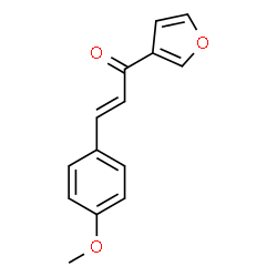 1-FURAN-3-YL-3-(4-METHOXY-PHENYL)-PROPENONE Structure