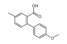 2-(4-methoxyphenyl)-5-methylbenzoic acid Structure
