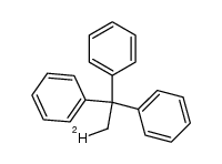 2-D-1,1,1-triphenylethane Structure