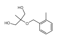 2-methyl-2-O-(2-methylbenzyl)-1,2,3-propanetriol结构式