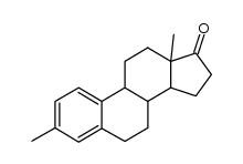 3-Methyl-1,3,5(10)-oestratrien-17-on Structure