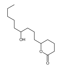9-hydroxy-gamma-tetradecalactone结构式