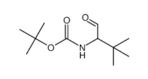 tert-butyl (3,3-dimethyl-1-oxobutan-2-yl)carbamate Structure