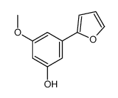 3-(furan-2-yl)-5-methoxyphenol结构式