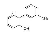 2-(3-aminophenyl)pyridin-3-ol结构式