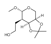 2-((3aR,6R,7R,7aS)-6-methoxy-2,2-dimethyltetrahydro-3aH-[1,3]dioxolo[4,5-c]pyran-7-yl)ethanol Structure