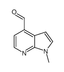 1-methyl-1H-pyrrolo[2,3-b]pyridine-4-carbaldehyde Structure