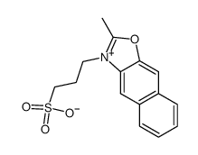 2-Methyl-3-(3-sulfopropyl)-naphth[2,3-d]oxazolium inner salt structure