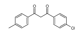 1-(4-methylphenyl)-3-(4-chlorophenyl)propane-1,3-dione Structure