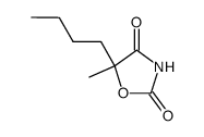 2,4-Oxazolidinedione,5-butyl-5-methyl-(9CI) picture