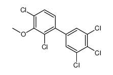 1,2,3-trichloro-5-(2,4-dichloro-3-methoxyphenyl)benzene结构式