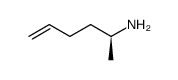 (2S)-hex-5-en-2-amine Structure