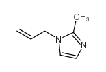 2-methyl-1-prop-2-enylimidazole结构式