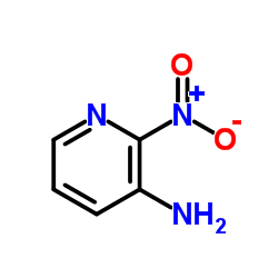 2-Nitro-3-pyridinamine structure