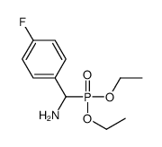 diethoxyphosphoryl-(4-fluorophenyl)methanamine结构式