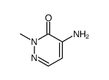 4-氨基-2-甲基哒嗪-3-酮结构式
