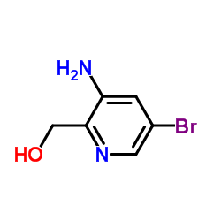 3-Amino-5-bromo-2-hydroxyMethylpyridine Structure