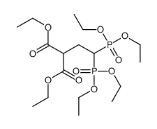 diethyl 2-[2,2-bis(diethoxyphosphoryl)ethyl]propanedioate结构式
