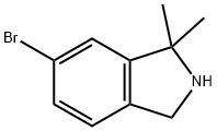 5-Bromo-3,3-dimethyl-1,2-dihydroisoindole Structure