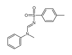 N-methyl-N'-(4-methylphenyl)sulfonyl-N-phenylmethanimidamide Structure
