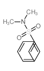 N,N-dimethyl-2-phenyl-ethenesulfonamide structure