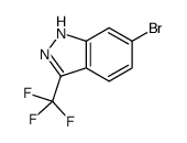 6-溴-3-(三氟甲基)-1H-吲唑结构式