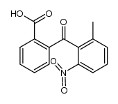 2-(2-methyl-6-nitrobenzoyl)benzoic acid结构式