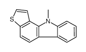 10-methylthieno[3,2-a]carbazole Structure