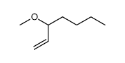 3-methoxy-1-heptene Structure