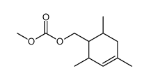 methyl (2,4,6-trimethylcyclohex-3-en-1-yl)methyl carbonate Structure