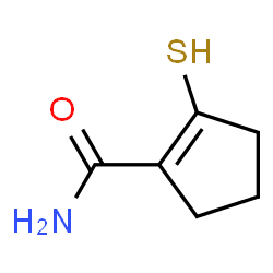 1-Cyclopentene-1-carboxamide,2-mercapto-(9CI) picture